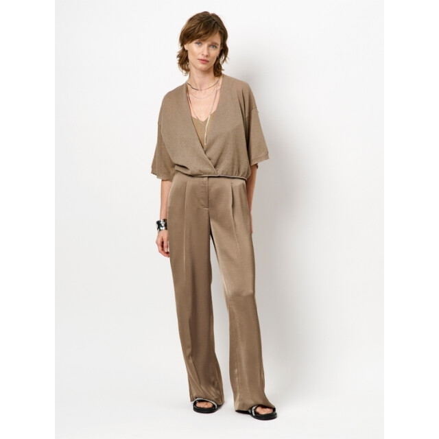Dante 6 D6 jules satin smart pants D6 Jules Satin Smart Pants Stone/1670 Stone large