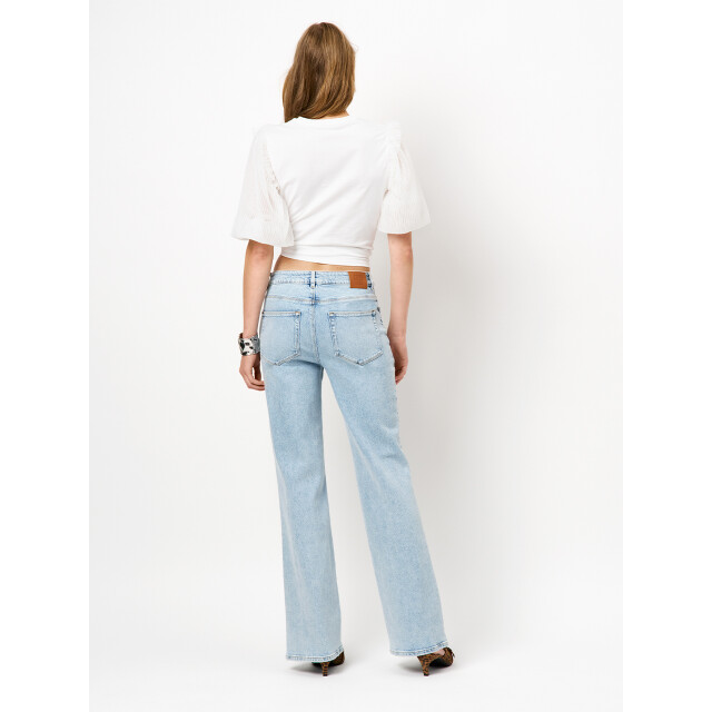 Dante 6 D6 annissa puffy tulle tee D6 Annissa Puffy Tulle Tee/1056 Milk White large