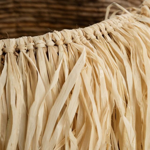 Bazar Bizar Raffia mand medium JAAD004N-M large