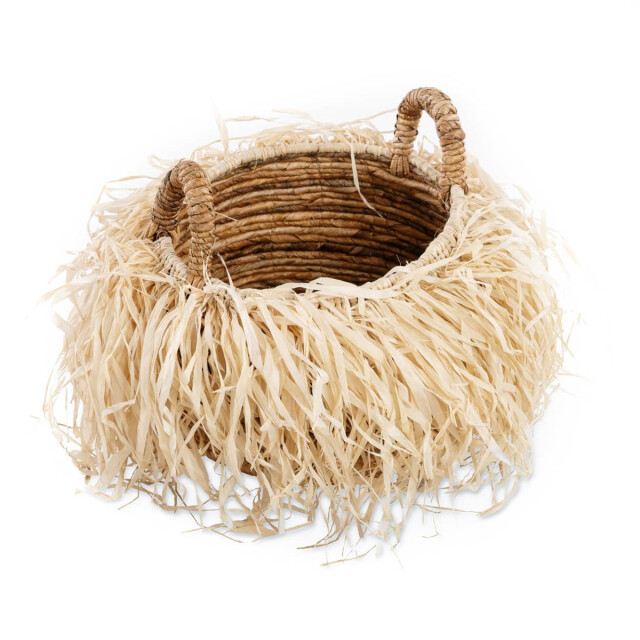 Bazar Bizar Raffia mand large JAAD004N-L large