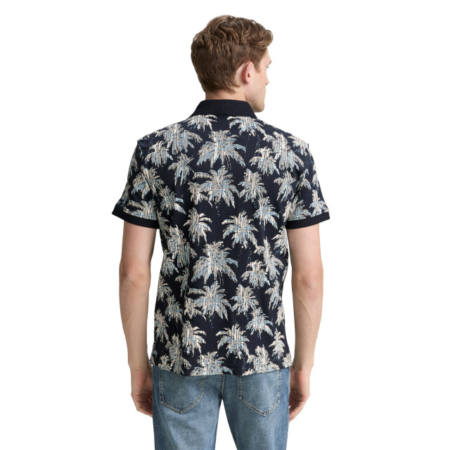 Tom Tailor Allover printed polo 1046775 large