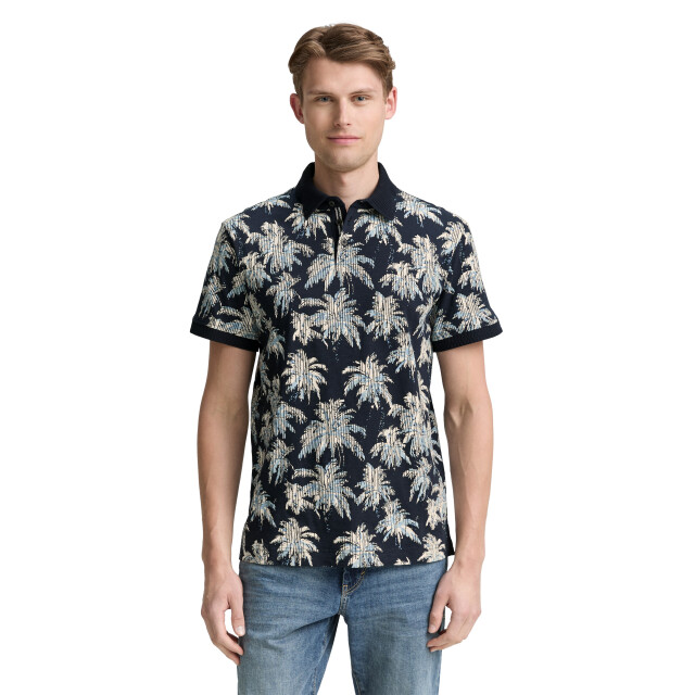 Tom Tailor Allover printed polo 1046775 large