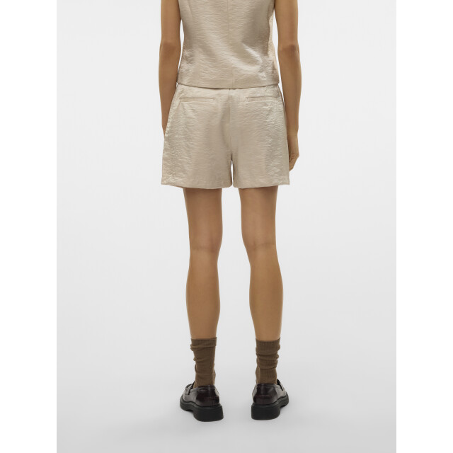 Vero Moda vmliana mw shiny shorts 10328649 oatmeal 06902.185.0005 large