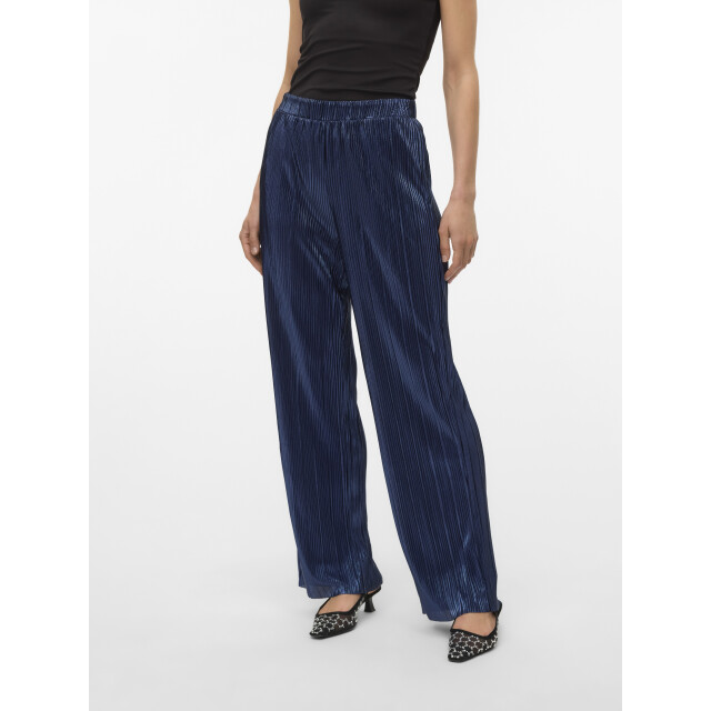 Vero Moda Vmduvi hw wide pant jrs btq ga navy 4109.37.0010 large