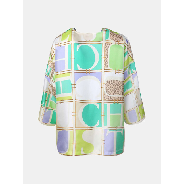 Mucho Gusto ® blouse seta mg luipaardprint MUCHO GUSTO® Blouse Seta MG Luipaardprint large