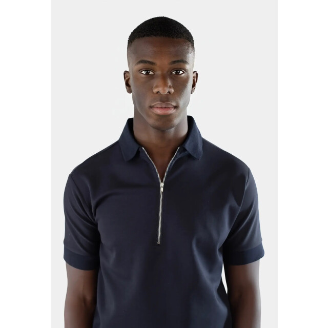 Ciszere 20079-008 clay jersey half zip navy 20079-008 large