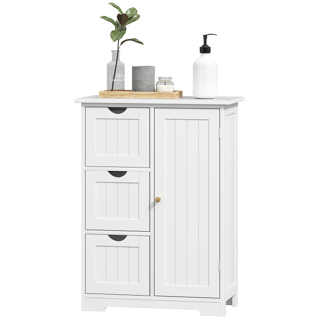 4goodz Buffetkast badkamer ladekast, 3 laden, 3 planken, mdf, 3200987 large