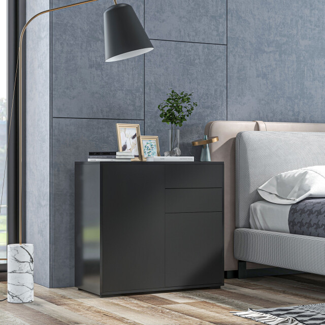 4goodz Ladenkast buffetkast met 2 laden 40x105x76 cm - 3200980 large