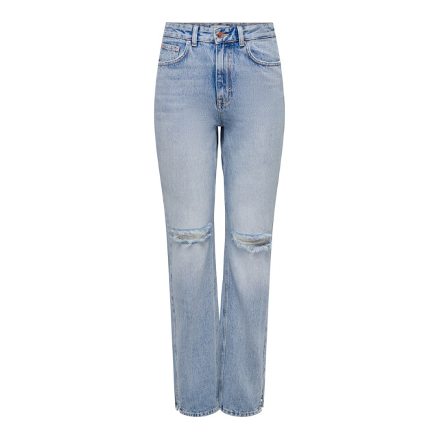 Only Onlbillie ex hw straight slit jns d blue denim 4103.35.0073 large