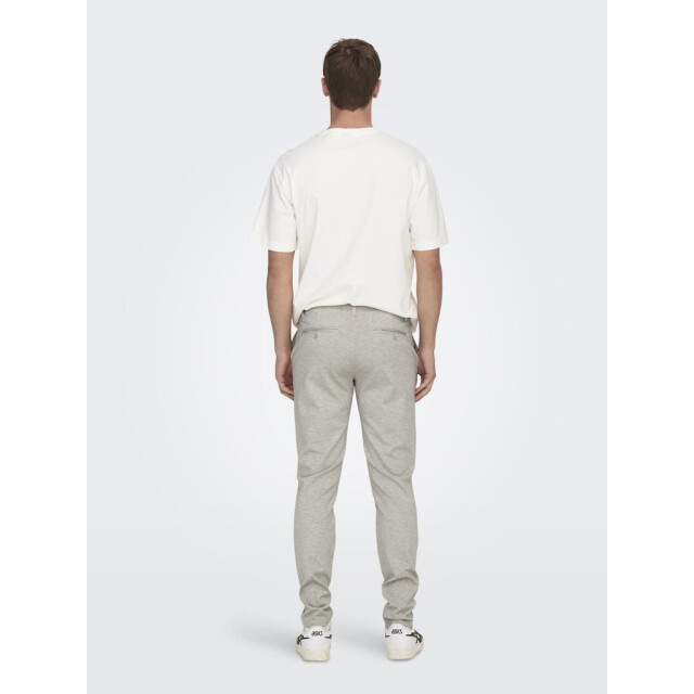 Only & Sons Onsmark slim tap 0209 melange pant beige 5109.05.0008 large