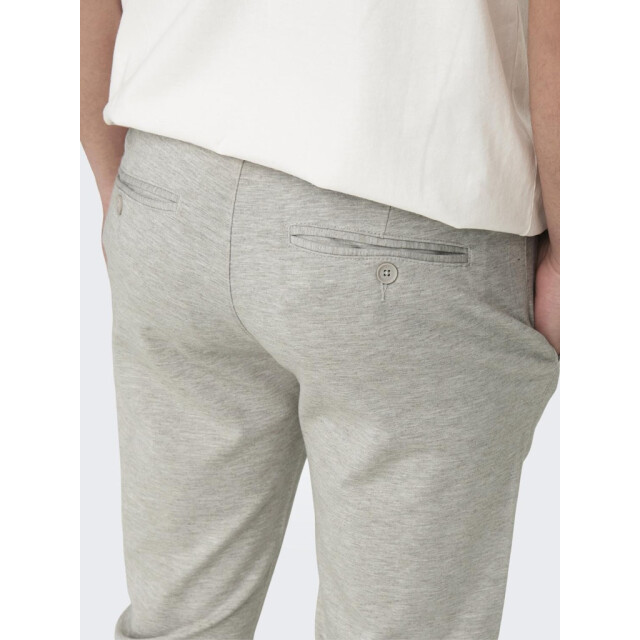 Only & Sons Onsmark slim tap 0209 melange pant beige 5109.05.0008 large