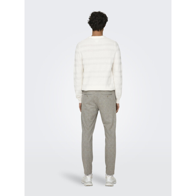 Only & Sons Onsmark slim check 020919 pant noos zand dessin 5109.06.0062 large