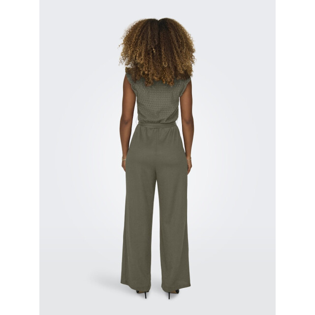 Only Onlelisa sl v-neck jumpsuit jrs army 4199.26.0001 large