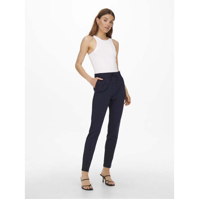 Only Onlpoptrash easy colour pant pnt no. blackbalsam greennight sky via navy 4109.37.0199 large