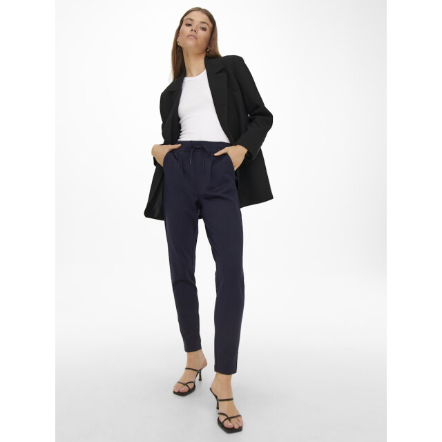 Only Onlpoptrash easy colour pant pnt no. blackbalsam greennight sky via navy 4109.37.0199 large