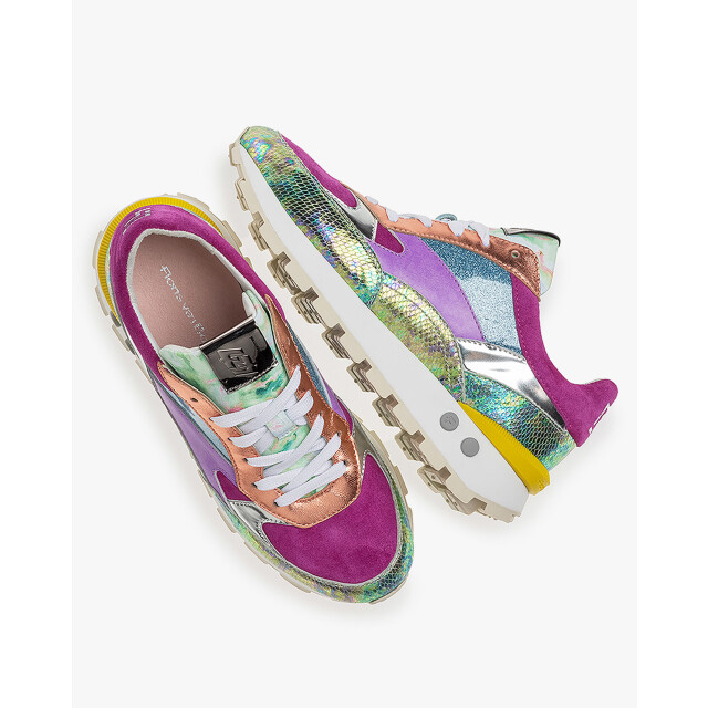 Floris van Bommel SFW-10098-59-01 Sneakers Groen SFW-10098-59-01 large