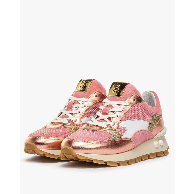 Floris van Bommel SFW-10098-86-02 Sneakers Oranje SFW-10098-86-02 large