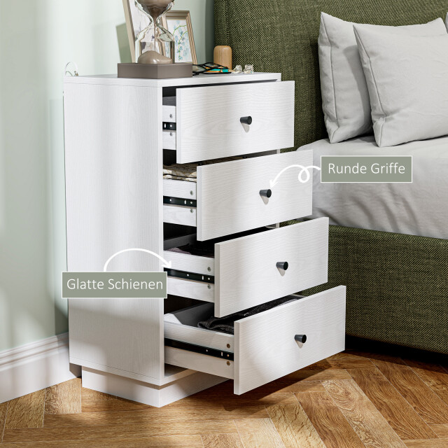 4goodz Ladenkast met 4 laden 29x47x 79 cm - 3200984 large