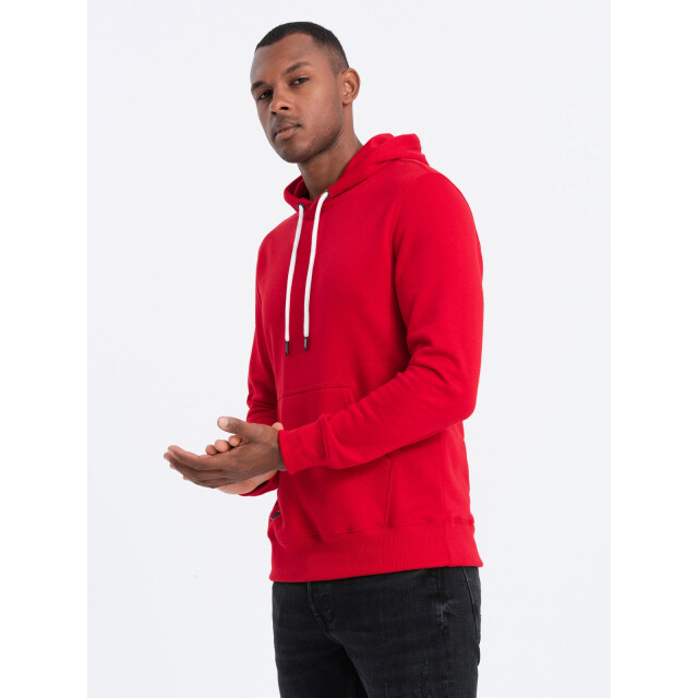 Ombre heren hoodie rood brick basic 9253-B979 large