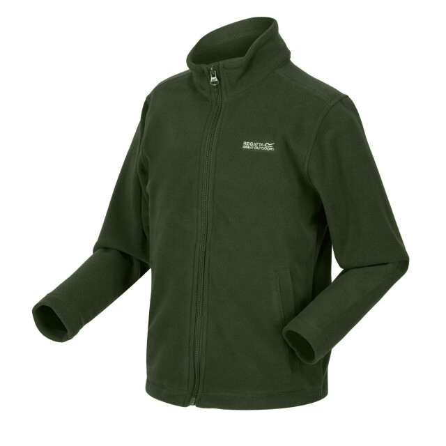 Regatta Groot buitenshuis kinderen/kinderen king ii lichtgewicht full zip fleece jasje UTRG565_navynavy large