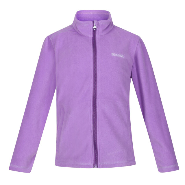 Regatta Groot buitenshuis kinderen/kinderen king ii lichtgewicht full zip fleece jasje UTRG565_turquoise large