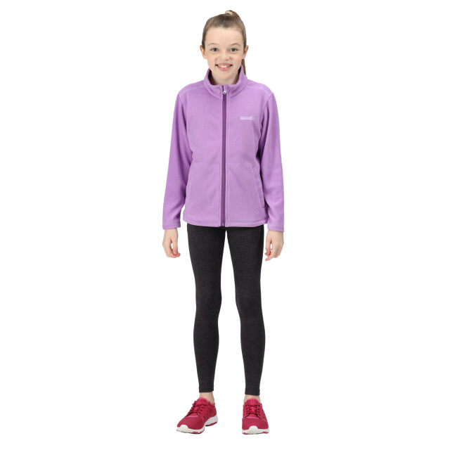 Regatta Groot buitenshuis kinderen/kinderen king ii lichtgewicht full zip fleece jasje UTRG565_turquoise large