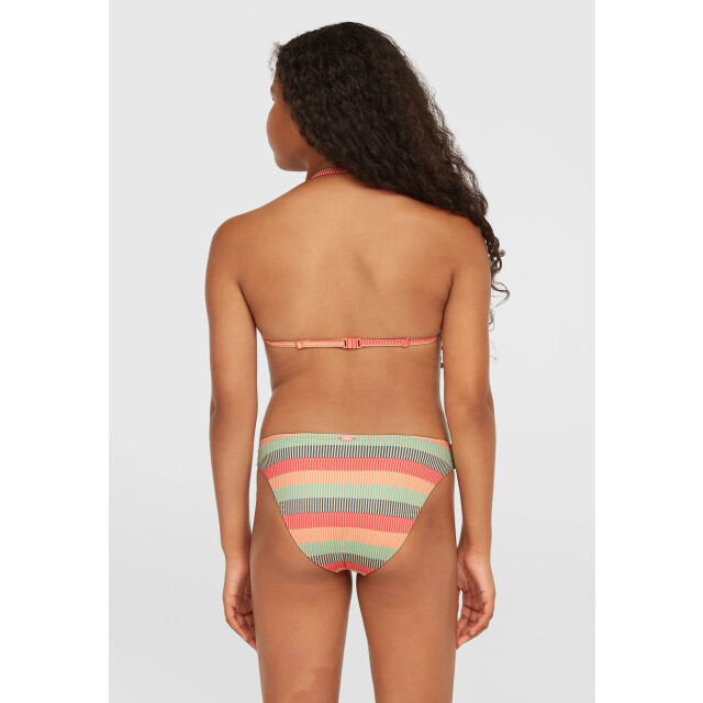 O'Neill Meisjes triangel bikini set regenboog gestreept 3800091-36083 large