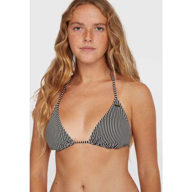 O'Neill Dames bikini set capri bondey zwart/wit gestreept 1800352-39088 large