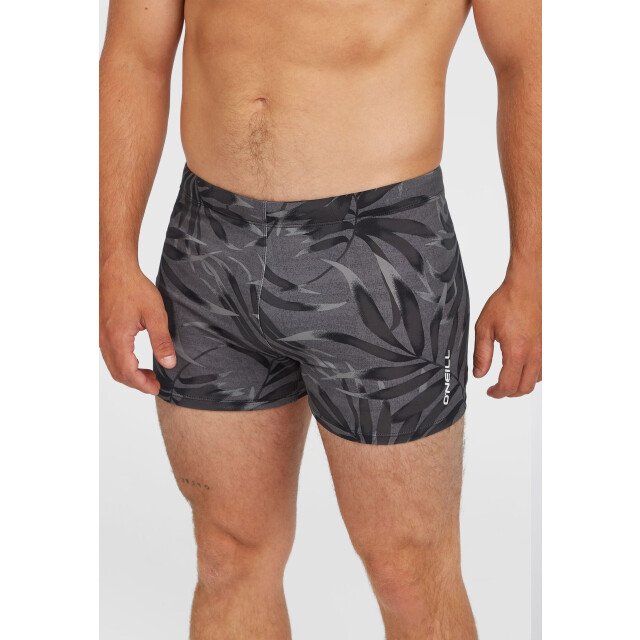 O'Neill Heren zwemboxer floral racer grijs/zwart bladeren 2800203-39124 large