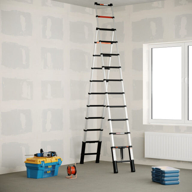 RMBO ® telescopische reformladder 3,8m 3200960 large