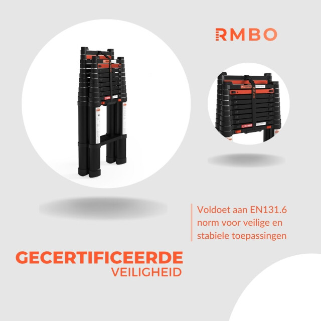 RMBO ® telescopische reformladder 3,8m 3200960 large