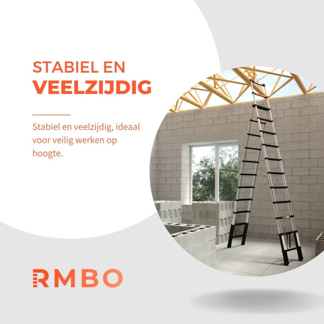 RMBO ® telescopische reformladder 3,8m 3200960 large