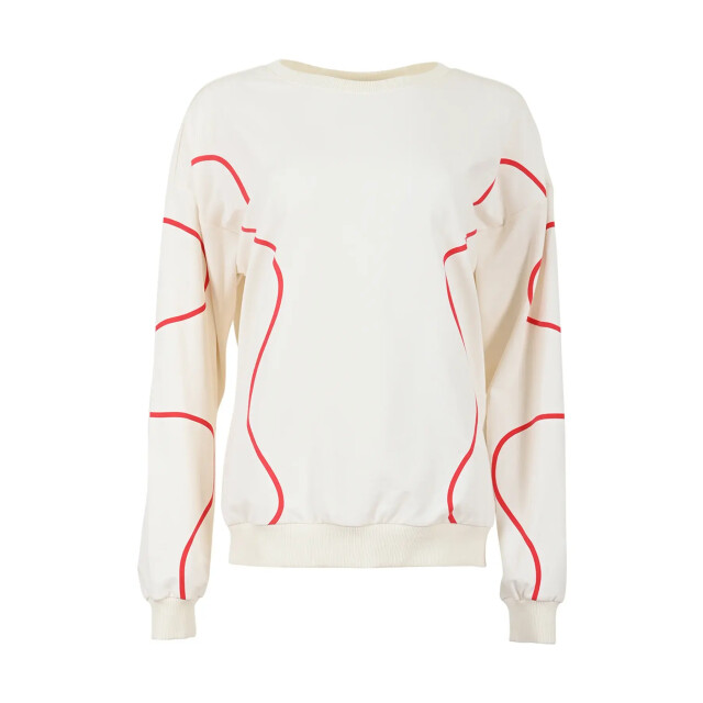 MAICAZZ Sp25.80.337 merra sweatshirt coconut milk SP25.80.337 large