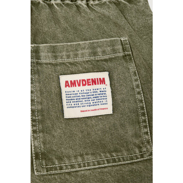 American Vintage Uza10ah25 uzatown pantalon UZA10AH25 Uzatown pantalon large