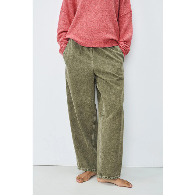 American Vintage Uza10ah25 uzatown pantalon UZA10AH25 Uzatown pantalon large