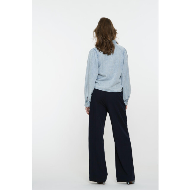 Geisha pants wide contrast waist 51034-10 675 offwhite 06541.261.0042 large
