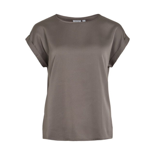 Vila viellette s/s satin top noos 14059563 falcon 06011.840.0033 large