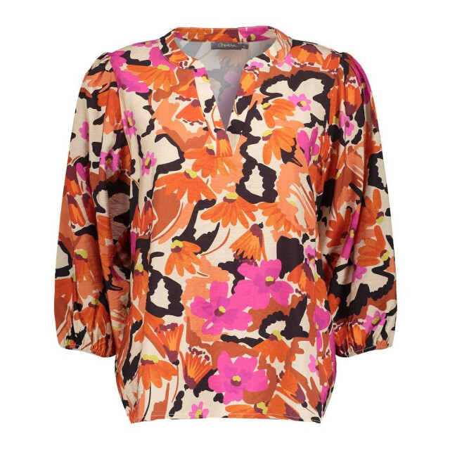 Geisha blouse 53221-20 430 cassis orange 06615.770.0052 large