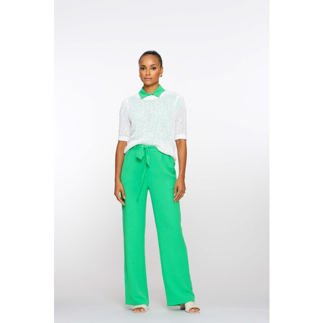 Geisha pants crinckle 51127-21 530 green 06541.369.0096 large