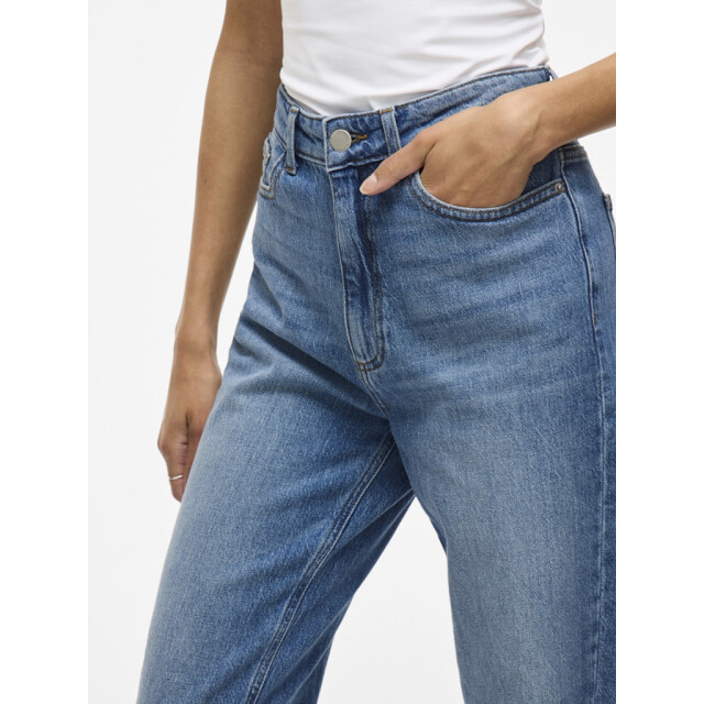 Vila vikelly jaf hw straight jeans-noos 14084730 medium blue 06511.264.0220 large