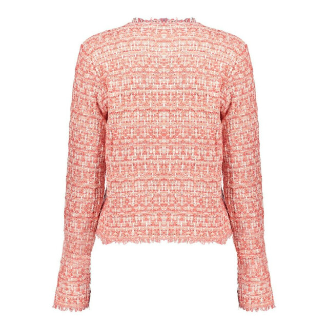 Geisha jacket knit 54010-10 220 coral off white 06741.630.0001 large