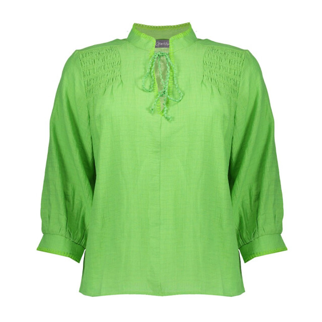 Geisha top fancy stitching 53108-26 530 green 06012.369.0038 large