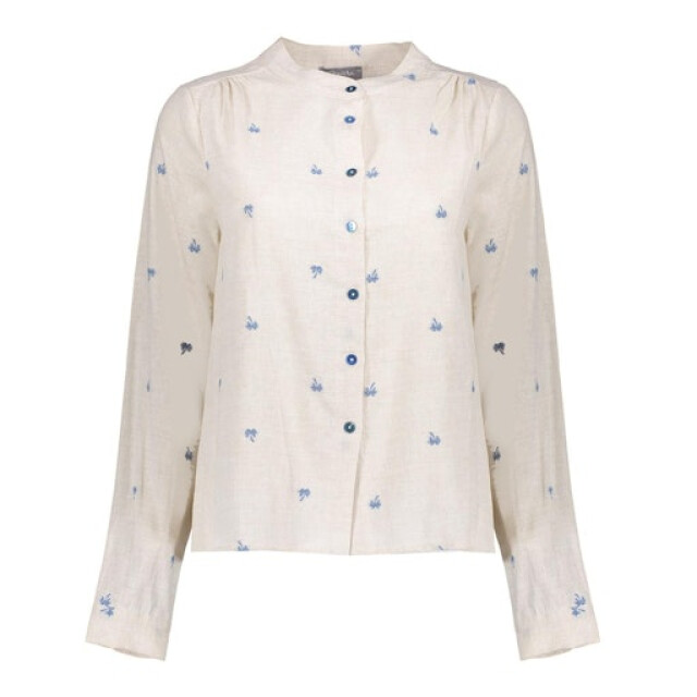 Geisha blouse embroidery 53166-70 721 light sand blue 06615.820.0128 large