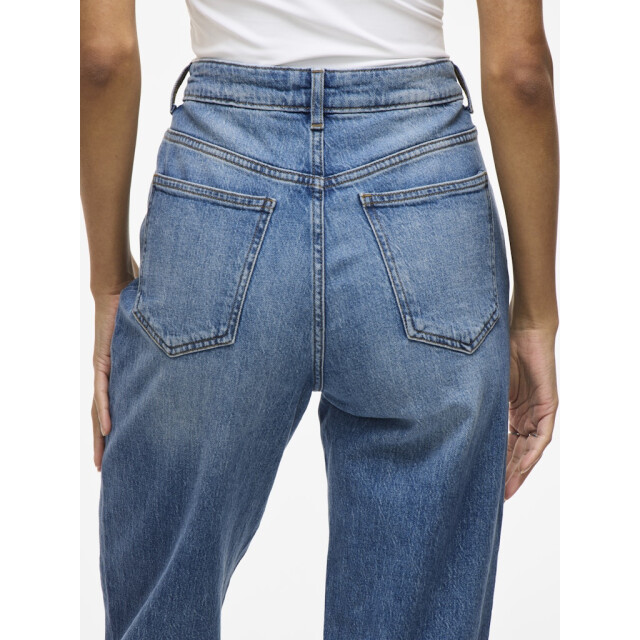 Vila vikelly jaf hw straight jeans-noos 14084730 medium blue 06511.264.0220 large