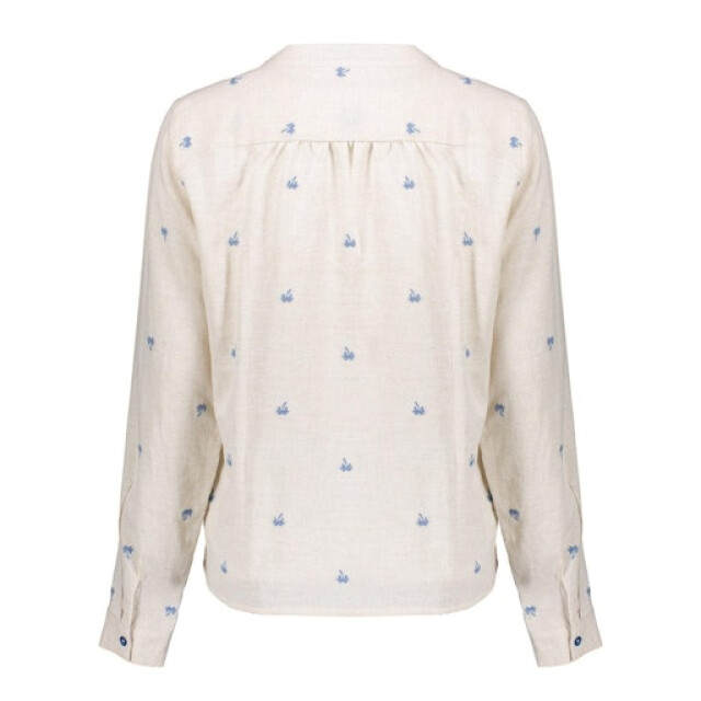 Geisha blouse embroidery 53166-70 721 light sand blue 06615.820.0128 large