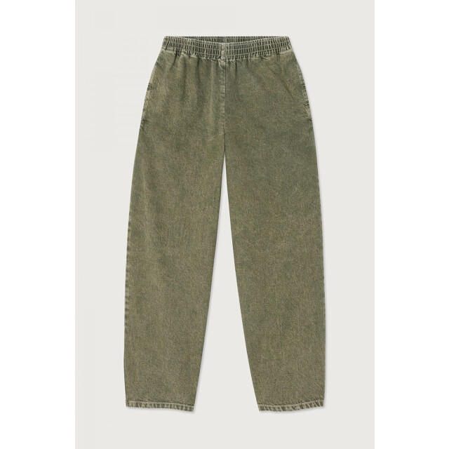 American Vintage Uza10ah25 uzatown pantalon UZA10AH25 Uzatown pantalon large