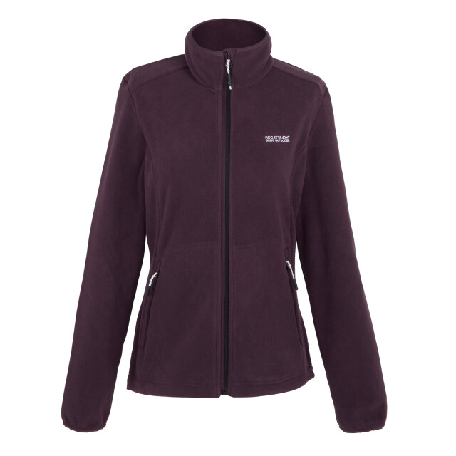 Regatta Dames floreo iv full zip fleece jas UTRG7390_deepplum large