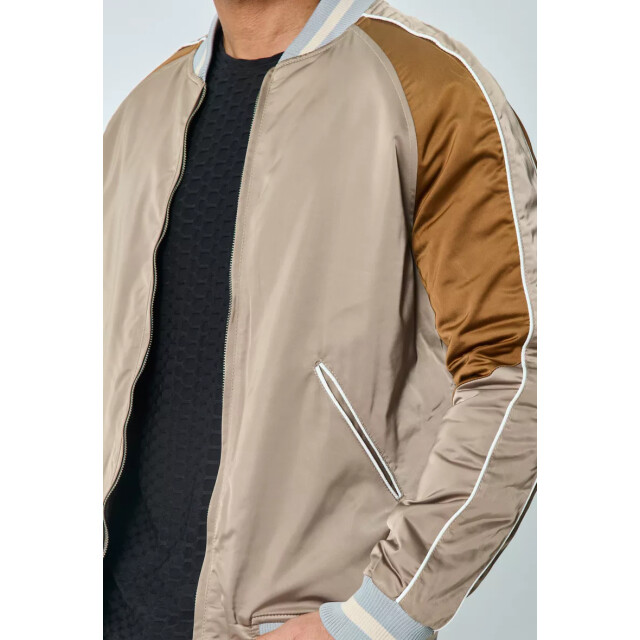 Frivilin Frilivin heren tussenjas bomberjack voorzakken met ritsen polyester FR161G37-9 large