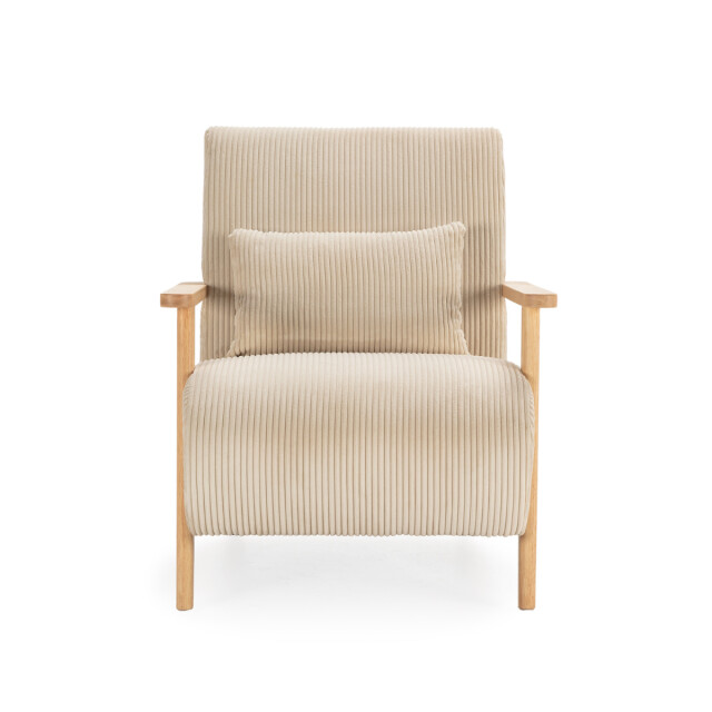 CaliCosy Fauteuil in stof met houten poten l70 cm bonnie 3078811 large