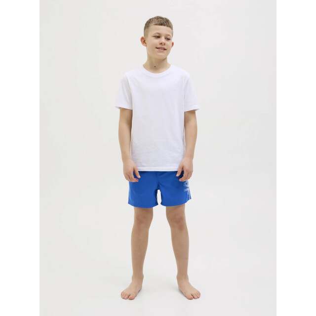 Jack & Jones Jongens zwemshort jpstmaui splicelogo effen 12275133-Turkish Sea large